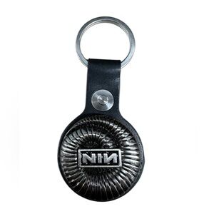 NINE INCH NAILS NIN New Peel It Back Tour 2025 Air Tag Keychain Black Nautilus